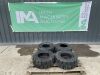 4 x Forklift Wheels & Rims - 2