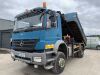 UNRESERVED 2009 Mercedes-Benz Axor 1824 4x4 Tipper c/w Palfinger Crane - 2