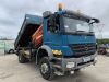 UNRESERVED 2009 Mercedes-Benz Axor 1824 4x4 Tipper c/w Palfinger Crane - 8