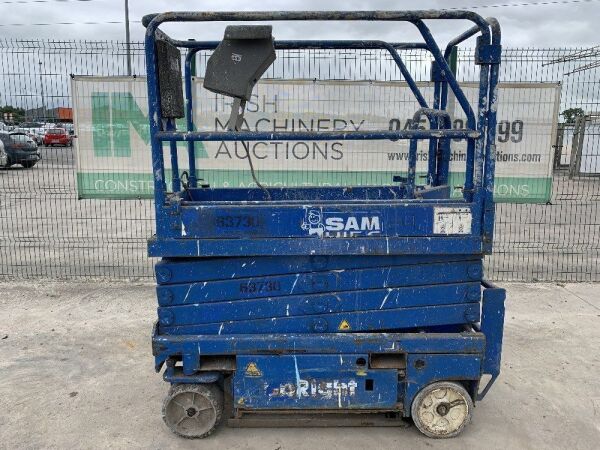 Upright Electric Scissors Lift