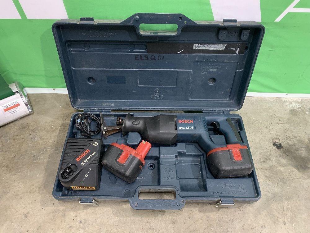 Bosch 24V Cordless Reciprocating Saw ONLINE TIMED AUCTION DAY