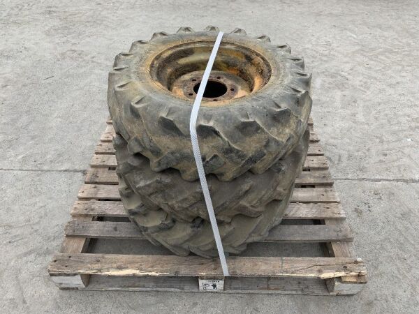 3x Dumper Rims and Tyres