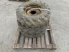 3x Dumper Rims and Tyres - 2