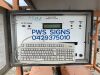 2003 Ver-Mac PCMS320 Single Axle Fast Tow VMS Board - 12