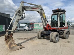 2010 Takeuchi TB175W Wheeled Excavator