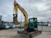 2015 Yanmar VIO80-1A Zero Tail 8T Excavator - 2