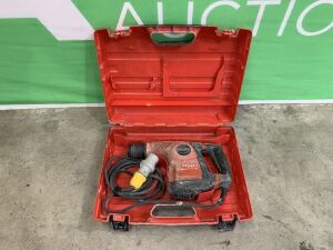 UNRESERVED Hilti TE30 110v Demolition Breaker in Case