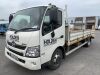 2016 HINO 300 7.5T Beavertail Dropside