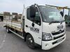 2016 HINO 300 7.5T Beavertail Dropside - 7