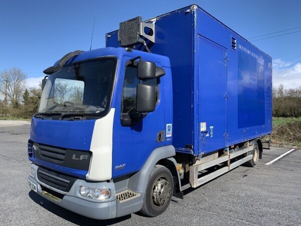 UNRESERVED 2008 DAF FA 45.220 12T Day E4 Box Truck