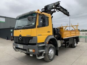 2004 Mercedes Benz Atego 1823 AK 4x4 Dropside Truck