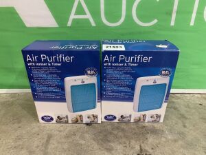 2x Hepa Air Purifier