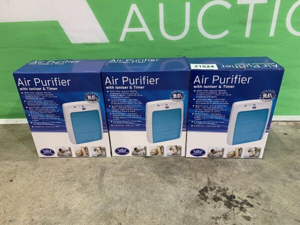 3x Hepa Air Purifier