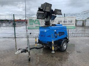 UNRESERVED VT1 Super Light Fast Tow Lighting Tower