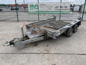 UNRESERVED Ifor Williams 10x6 Twin Axle Plant Trailer