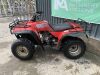 UNRESERVED Honda 300 Big Red 4WD Petrol Quad - 2