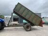 Single Axle Tractor Tipping/Grain Trailer - 2