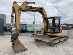 Caterpillar 308BSR 8T Zero Tail Knuckle Boom Excavator