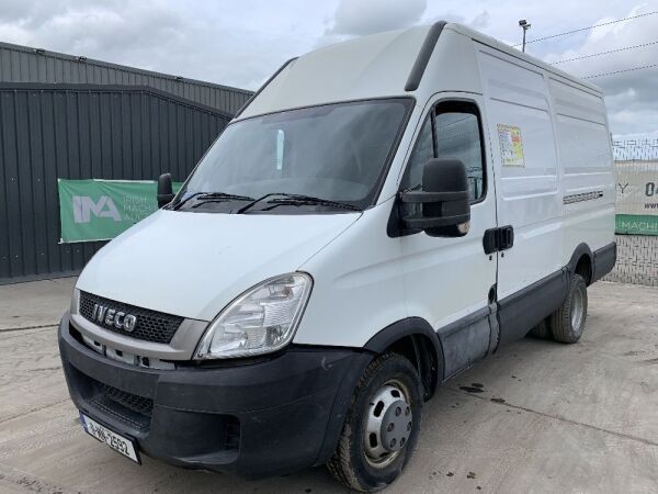 UNRESERVED 2011 Iveco Daily 50C15 3ltr Diesel Twin Wheel Van