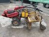 2003 Honda Blec Rotary Petrol Pedestrian Stone Rake - 2