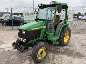 UNRESERVED John Deere 4410 Compact Diesel 4WD Tractor