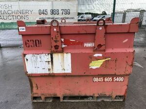 UNRESERVED 2006 Western Trans Cube 10TC 950LTR Bunded Diesel Cube