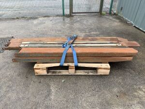 UNRESERVED Pallet Of Extension Forks To Suit Teleporter/Forklift