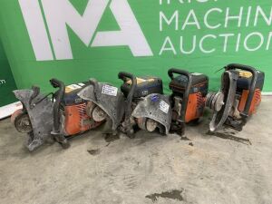 UNRESERVED 4x Husqvarna K760 Petrol Consaw