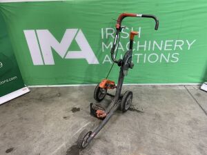 UNRESERVED 2011 Husqvarna KV750 Consaw Trolley