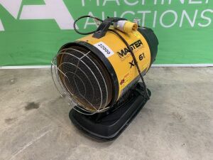 UNRESERVED 2017 Master XL61 110v Diesel/Kerosene Heater