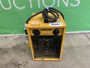 UNRESERVED 2013 Master B3EPBW110 110v Heater