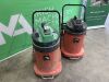 UNRESERVED 2x Red 110v Vacuums - 2