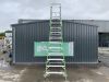 UNRESERVED Little Giant 4.4M 9 Rung Platform Ladder c/w Safety Cage - 2