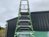 UNRESERVED Little Giant 4.4M 9 Rung Platform Ladder c/w Safety Cage - 6