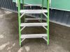 UNRESERVED Little Giant 2.6M 3 Rung Platform Ladder c/w Safety Cage - 4