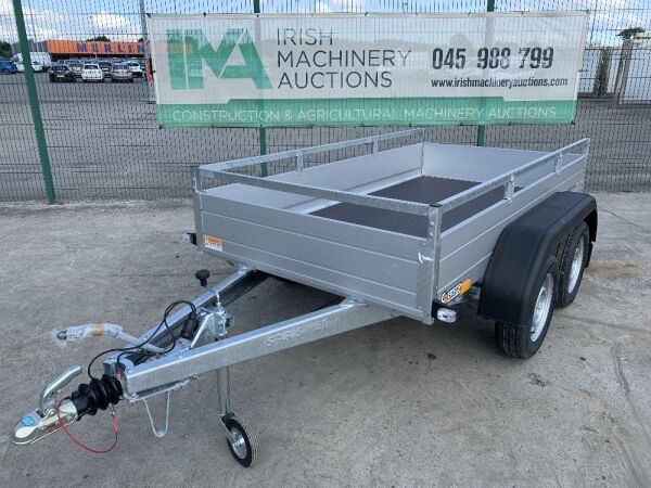 UNUSED 2021 Saris McAlu Pro DV2000 Double Axle 2000Kg 8'4" x 4'4" Trailer