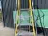 UNRESERVED Clow 1.68M 5 Rung Fibreglass Platform Ladder - 5