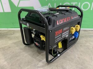 UNRESERVED UNUSED Loncin Petrol Generator