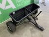 UNRESERVED Gardencare 175LB Tow Behind Seed Spreader For Quad - 3