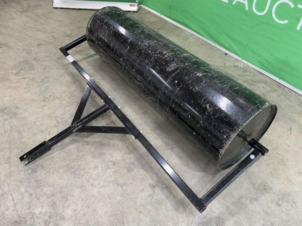 UNRESERVED Gardencare 16" Tow Behind Metal Garden Roller For Quad