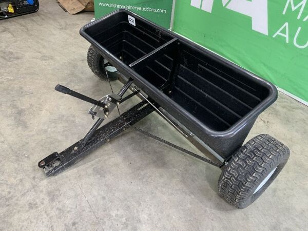 UNRESERVED Gardencare 250LB Tow Behind Spreader For Quad