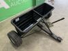 UNRESERVED Gardencare 250LB Tow Behind Spreader For Quad - 3