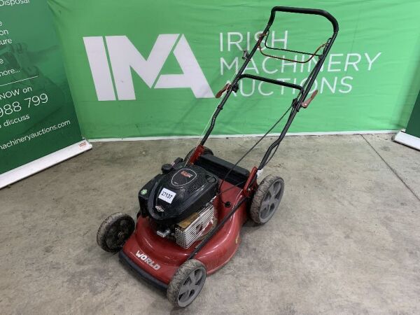 UNRESERVED World Petrol Lawnmower