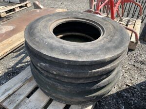 UNRESERVED 2 x 1000 x 16 Tractor Tyres