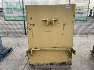 UNRESERVED Yellow Rear/Front Mounted Tractor Concrete Weight