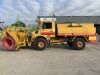 UNRESERVED Mercedes Unimog U1700L 4WD & Schmidt FS5-L Front Mounted Snow Blower - 2