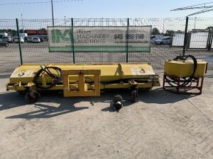 UNRESERVED 12FT Hydraulic Sweeper On 3 Point Linkage 