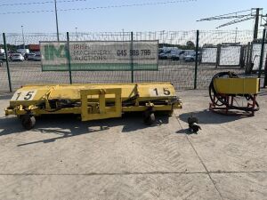 UNRESERVED 12FT Hydraulic Sweeper On 3 Point Linkage