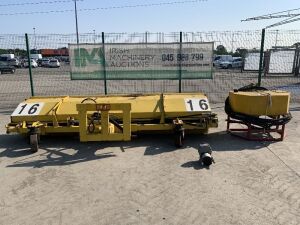 UNRESERVED 12FT Hydraulic Sweeper On 3 Point Linkage 