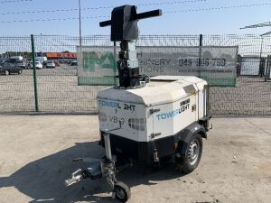 UNRESERVED 2014 Towerlight VB9 Fast Tow Diesel LED Lighting Tower